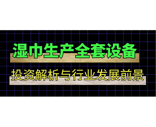 濕巾生產全套設備投資解析與行業(yè)發(fā)展前景